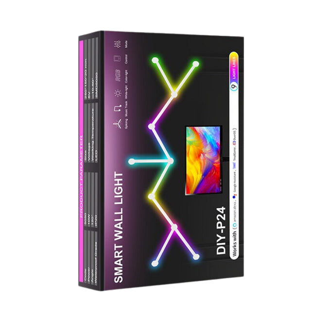 RGB DIY Smart Wall Light - Gamer Decoration