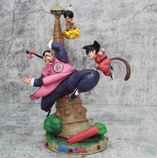 Tao Pai Pai Vs Son Goku Figure - Gamer Decoration