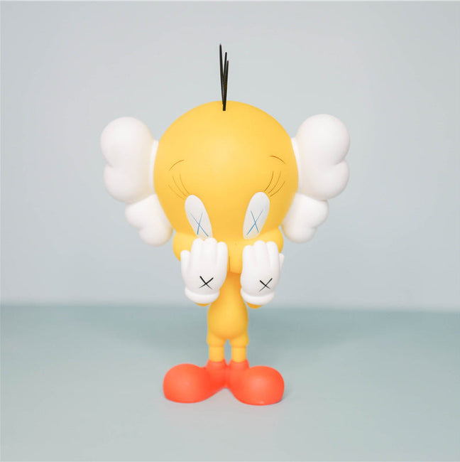 Kaws Edition Tweety Figure - Gamer Decoration