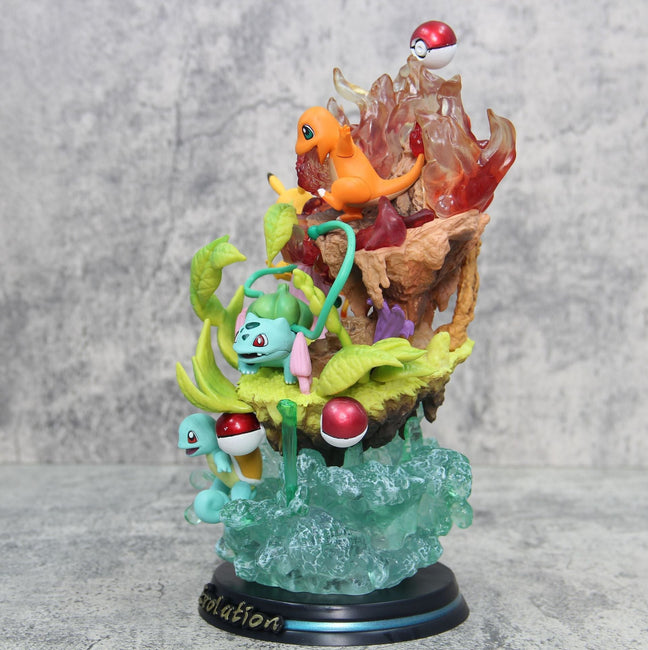 Pokémon Evolution Figure - Gamer Decoration