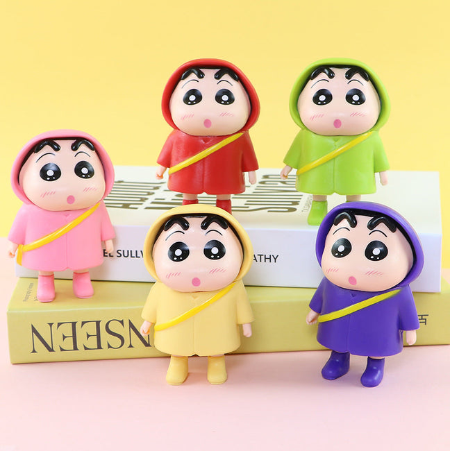 Mini Crayon Shin-chan Figure 5 Pieces - Gamer Decoration