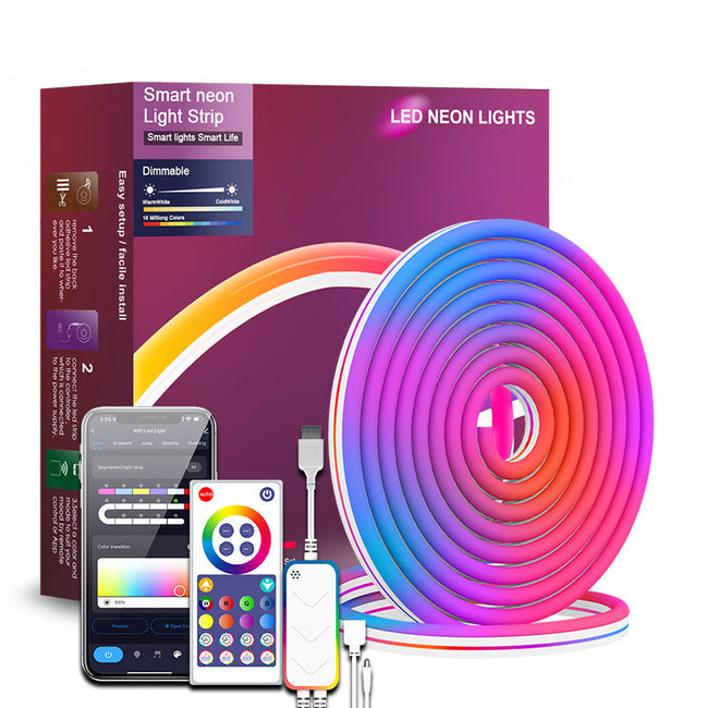RGB-IC USB Led Neon Rope Light 3M - Gamer Decoration