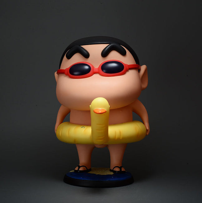 Pool Edition Crayon Shin-chan Figure - Gamer Decoration