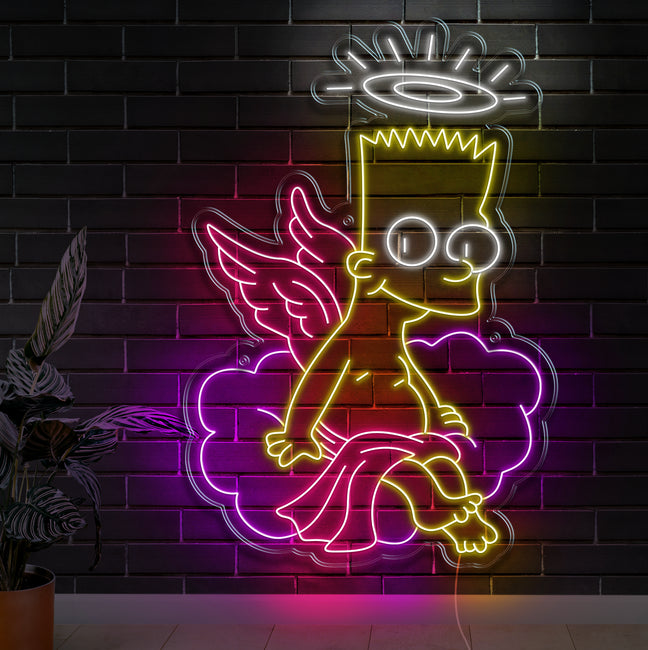 Angel Bart Simpson - Gamer Decoration