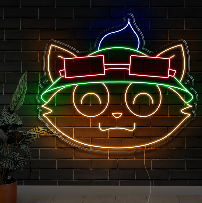 Teemo Neon Sign - Gamer Decoration