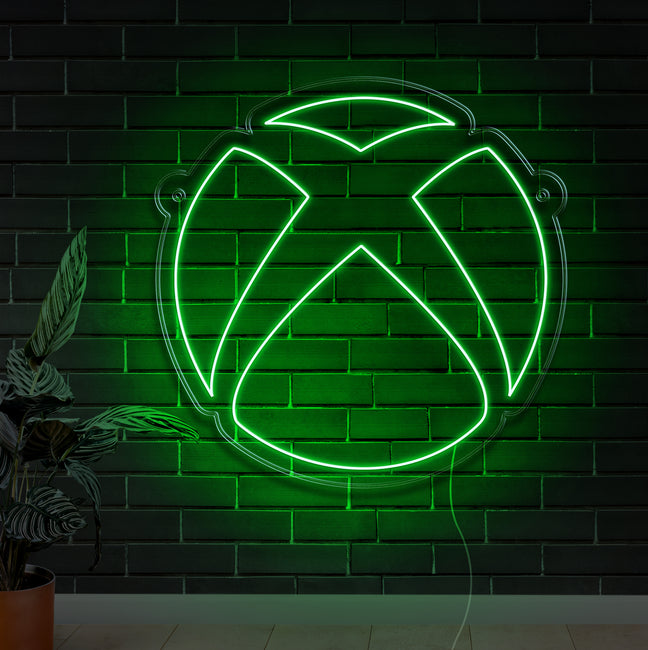 Xbox Neon Sign - Gamer Decoration
