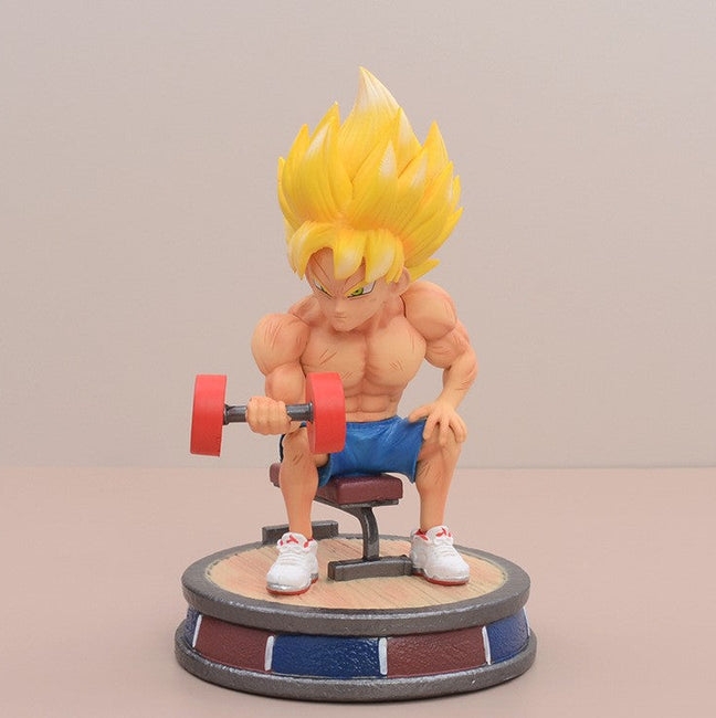 Biceps Curl Son Goku Figure - Gamer Decoration