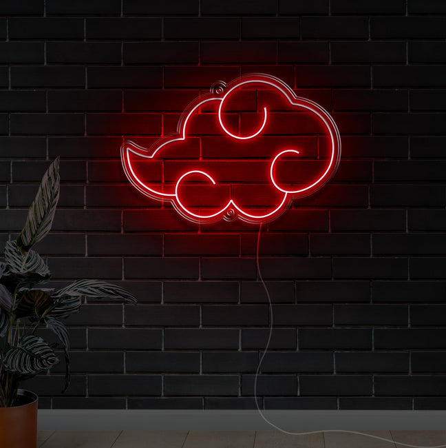Akatsuki Cloud Neon Sign - Gamer Decoration