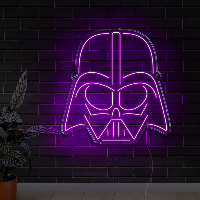 Darth Vader Neon Sign - Gamer Decoration