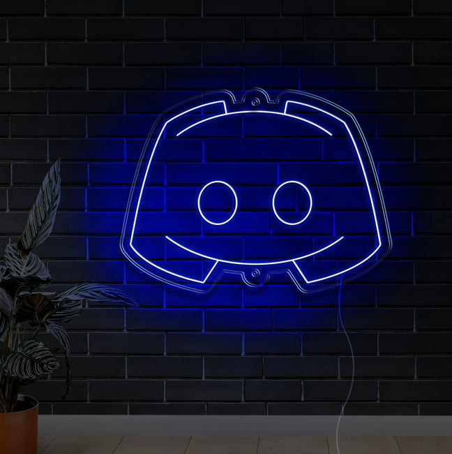 Discord Neon Sign - Gamer Decoration