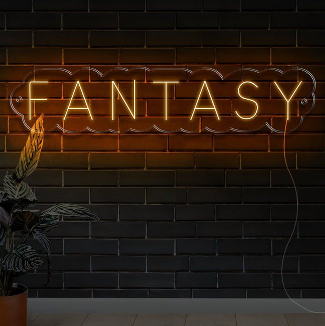 Fantasy Neon Sign - Gamer Decoration