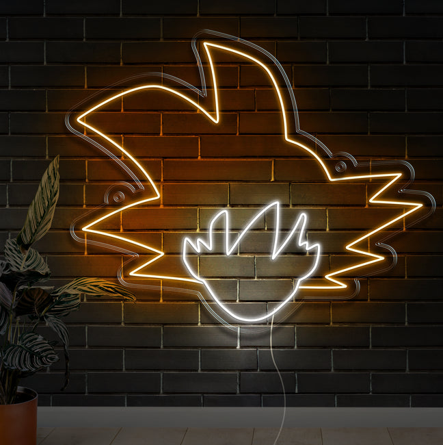Goku 2 Neon Sign - Gamer Decoration