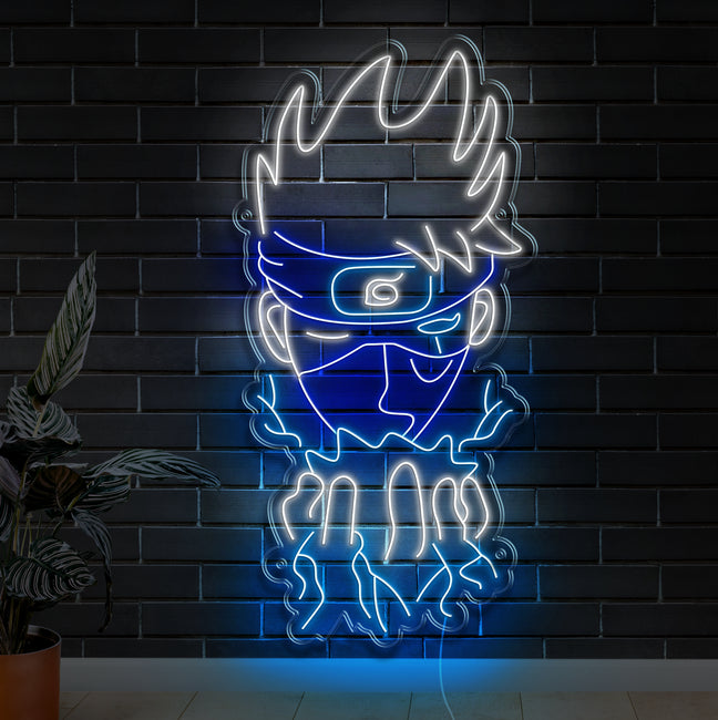 Kakashi Hatake 2 Neon Sign - Gamer Decoration