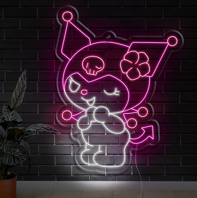 Kuromi Neon Sign - Gamer Decoration