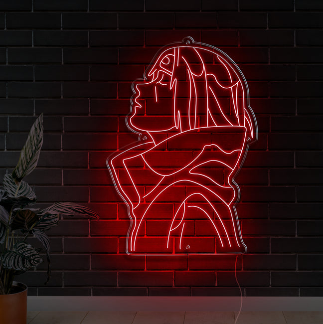 Itachi Uchiha Neon Sign - Gamer Decoration