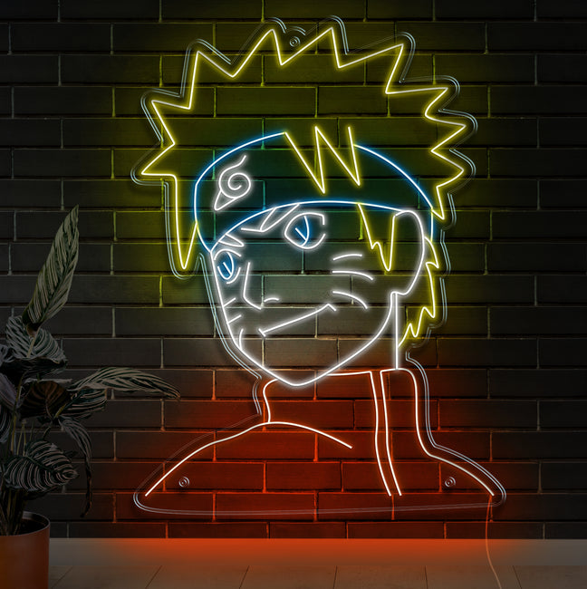 Naruto Neon Sign - Gamer Decoration